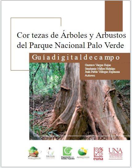 Cubierta para Cortezas de árboles y arbustos del Parque Nacional Palo Verde.