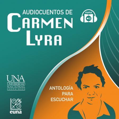 Cubierta para Audiocuentos de Carmen Lyra. Antología para escuchar