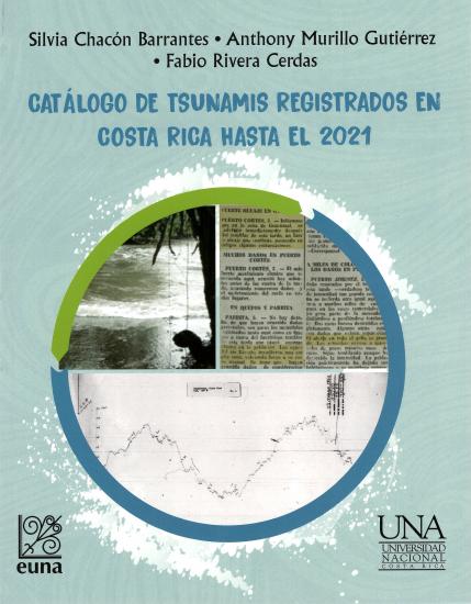 Cubierta para Catálogo de tsunamis registrados en Costa Rica hasta el 2021