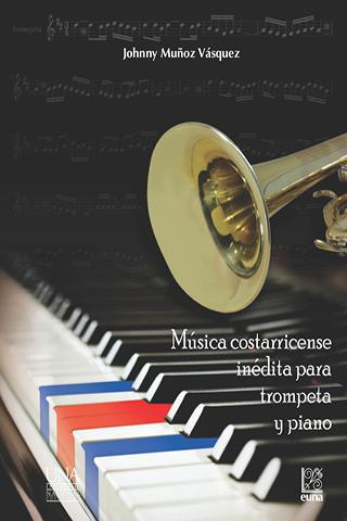 Cubierta para Música costarricense inédita para trompeta y piano